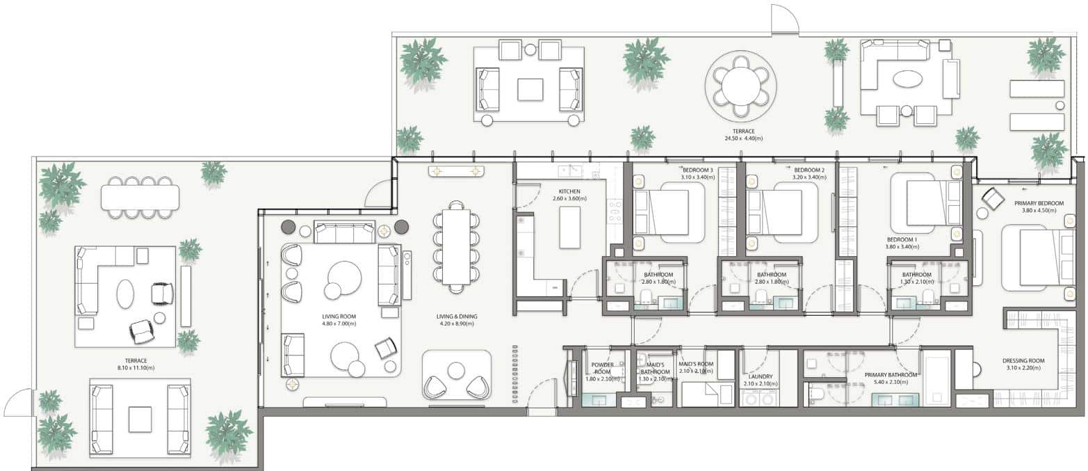 4-Bedroom-Layout
